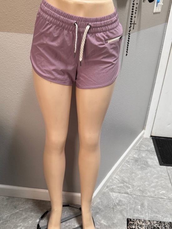 Vuori Pants - Vuori Women's Dusty Mauve Drawstring Athletic Shorts